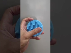 সিলিকন স্ক্যাল্প ম্যাসেজার শ্যাম্পু ব্রাশ চুল ব্রাশ সঙ্গে নরম সিলিকন bristles স্ক্যাল্প ব্রাশ